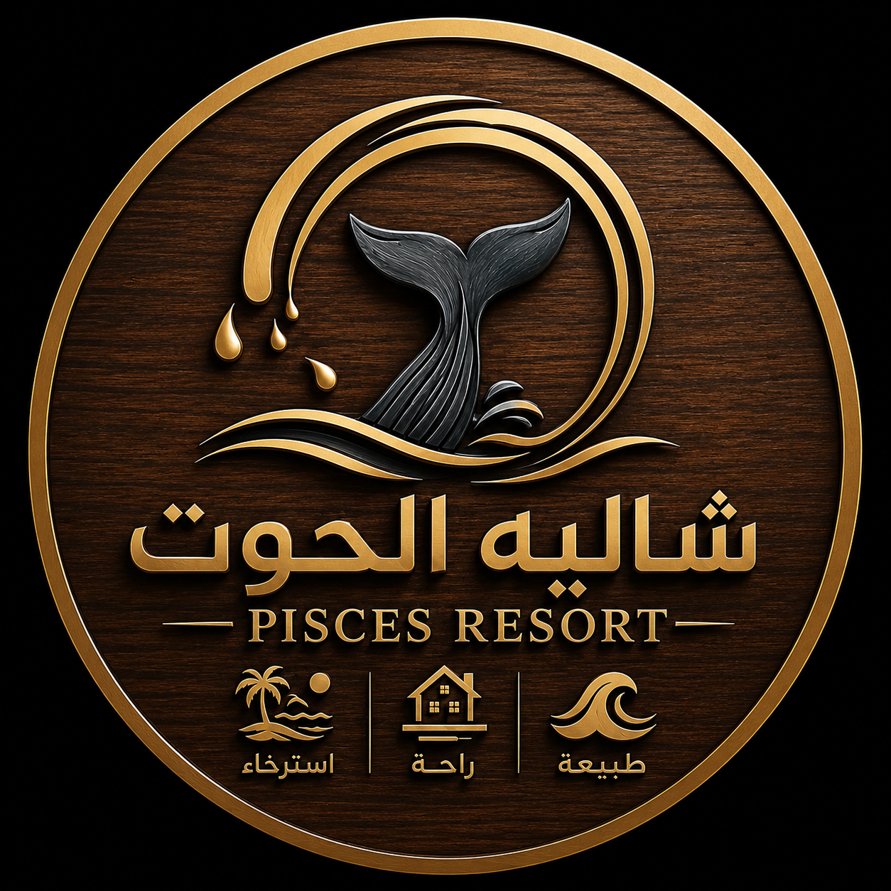 شعار شاليه الحوت